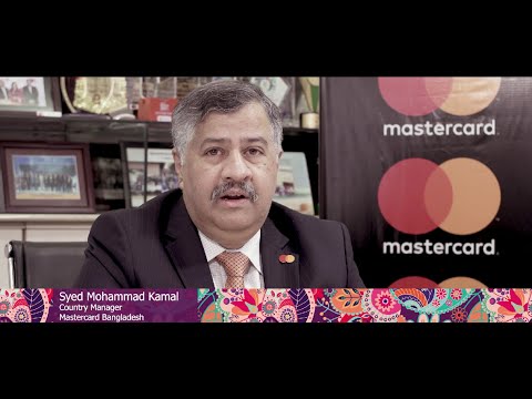 Congratulatory message from Mr. Syed Mohammad Kamal, Country Manager of Mastercard Bangladesh