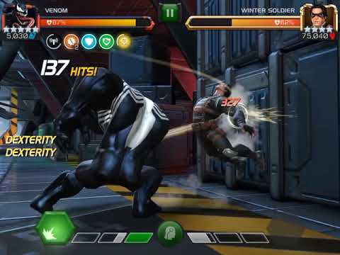 MCOC mishelyn - Venom vs RoL Winter Soldier