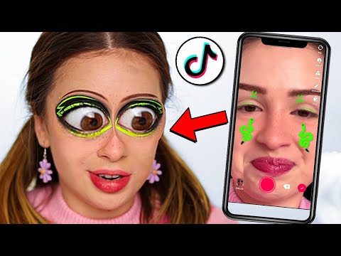 TikTok Filters Pick My Makeup
