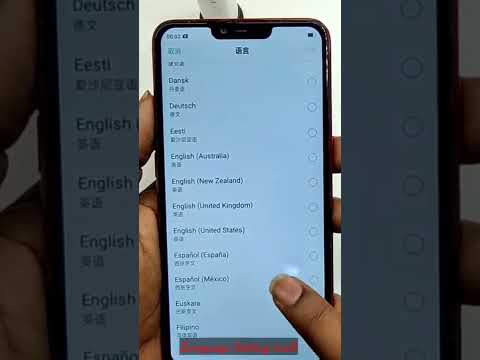 oppo phone language change #shorts