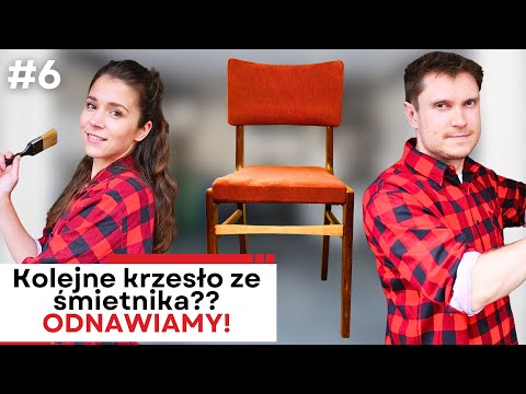 DIY PRL chair: we are restoring another chair from the trash bin AND FURNITURE RENOVATION