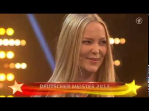 Hanna Hansen (Djane) @ Big German TV Show (with Kai Pflaume)
