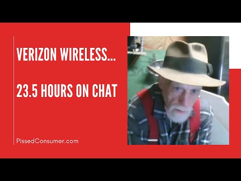 Verizon Wireless - 23.5 hours on chat and phone no resolution