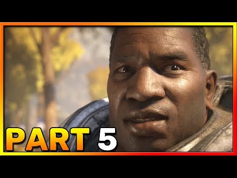 GEARS 5 Walkthrough Gameplay Part 5 - Upgrading Jack (Gears of War 5)