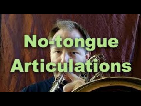 Trombone Extended Techniques - No-tongue Articulations