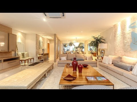 APARTAMENTO ALTO PADRÃO DE LUXO DECORADO COM PORTEIRA FECHADA NA PRAIA 290M² 4 SUÍTES