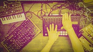 92’ style OLD SKOOL RAVE & Hardcore! Dawless Jam - MC 707, Novation Peak, Volca Bass!