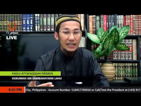 Hukuman sin Sambahayang Lahu - Sheikh Bashier Sahidjuan (Tausug)