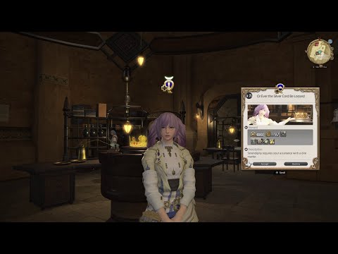 FFXIV Goldsmith Class Quest: Or Ever the Silver Cord Be Loosed