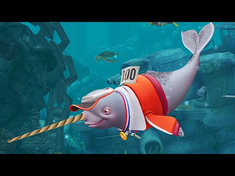 Natasha Narwhal Gameplay - Hungry Shark Evolution