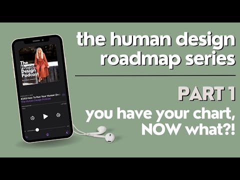 The Human Design Roadmap (Part 1): You have your chart, now what?! - The Human Design Podcast