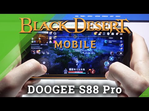 Test Game Black Dessert on Doogee S88 Pro | MediaTek Helio P70 | 6 GB RAM | Gameplay - FPS Check