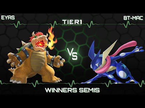 Eyas (Bowser) vs BT-Mac (Greninja, Aegis) - Thursday Throwdown 27 Winners Semis