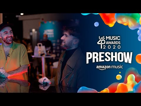 NIL MOLINER y DANI FERNÁNDEZ: "David Otero ya tiene muchos premios" | PRESHOW LOS40 Music Awards '20