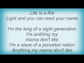 Helloween - Anything My Mama Don't Like Lyrics
