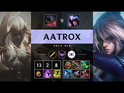 Aatrox Mid vs Talon - KR Master Patch 25.08