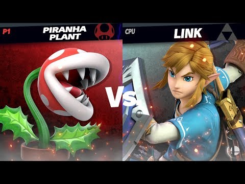 Super Smash Bros Ultimate [Piranha Plant vs. Link]