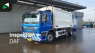 DAF CF75.250 6X2 NL-Truck APK Geesink GPM III V 20H25 Lift-Axle Auto garbage truck | Image 4 - Autoline