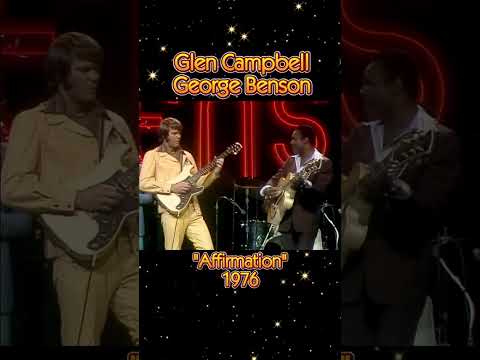 Glen Campbell and George Benson performing an instrumental duet of Affirmation in 1976 on the Midnig