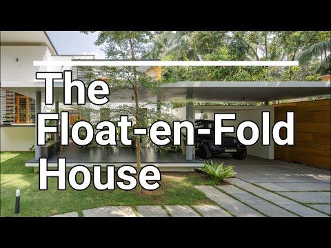 Float-en-Fold House, Punnayurkulam, Thrissur district of Kerala, India by architecture.SEED