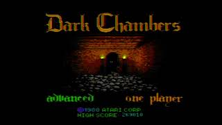 Dark Chambers Atari 7800 Theme Music Main Screen
