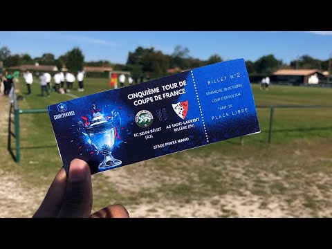 Un Match Historique en Coupe de France ! (FC Belin Beliet- Saint Laurent Biller)
