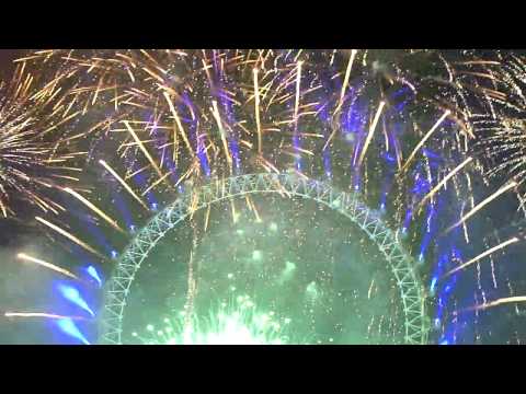 London New Year Fireworks 2011