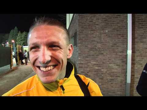 Wesley Sonck after OHL-Lierse (Japanese martial arts in the background)