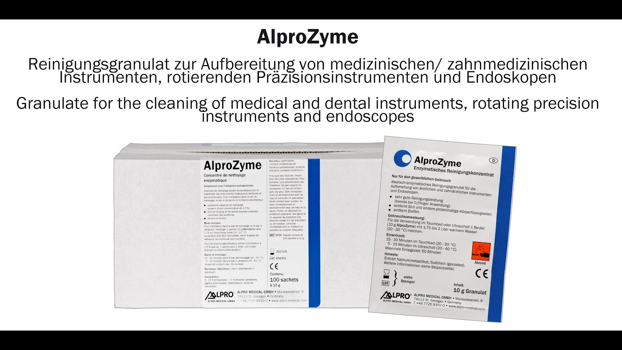 Anwendung AlproZyme / Application AlproZyme