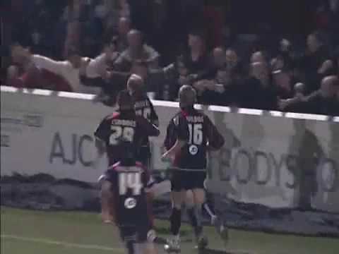 AFC Bournemouth Classic Clips - Mark Molesley's goal against Dagenham and Redbridge