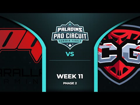 PALADINS Pro Circuit: Parallax Gaming vs Carnage Gaming (Phase 2 Week 11)