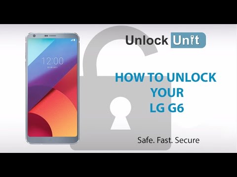 HOW TO UNLOCK LG G6