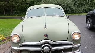 1950 Ford Custom Front Turn Signals and Wipers
