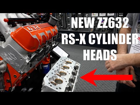 NEW ZZ632 RSX Symetrical Port Big Block Cylinder Heads!!