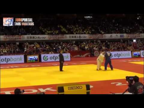Judo Grand Slam Tokyo 2014 -90kg BAKER Mashu (JPN) vs. GWAK DongHan (KOR)