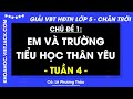 Vở bài tập Hoạt động trải nghiệm Lớp 5 Tuần 4 - Trang 10, 12
