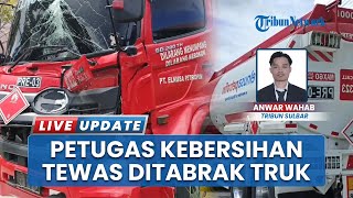 Petugas Kebersihan Tewas Ditabrak Truk Pertamina di Majene, gegara Sopir Microsleep saat Nyetir