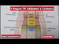 9 Region OF Abdominal Cavity & Contents Tamil |Region OF Abdomen Tamil |Nurses profile |Anatomy