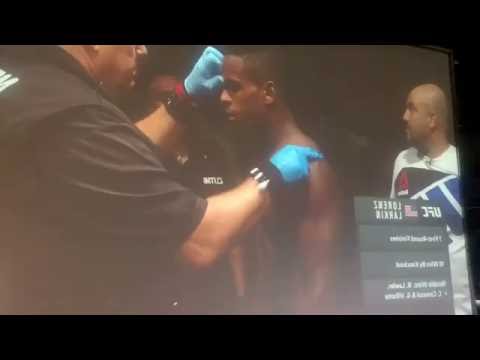 UFC 202 live walk out Larkin vs. Magny