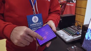 Video thumbnail for ROLI LightPad Block M - SynthFest UK 2017 by Sound On Sound magazine