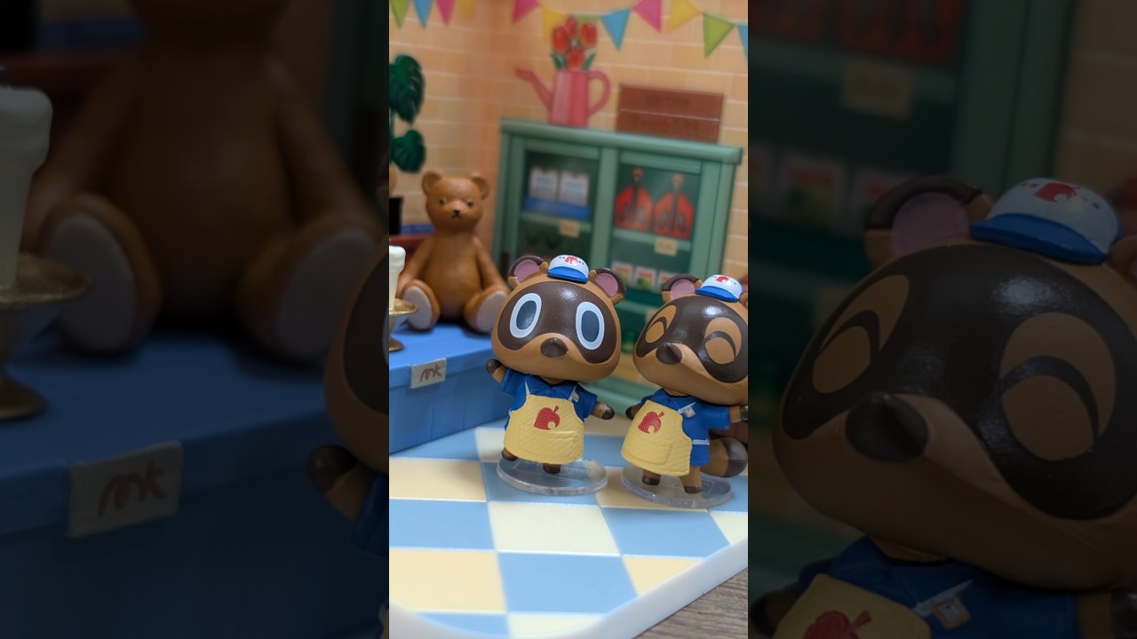 Animal Crossing Happy Room あつまれどうぶつの森 タヌキ商店 #あつ森 #たぬきち #あつまれどうぶつの森 #figure