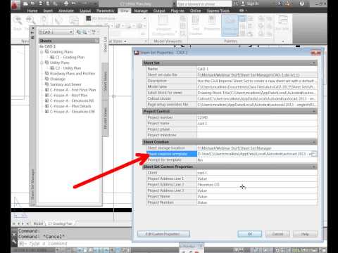 CAD-1 Presents - Sheet Set Manager in AutoCAD