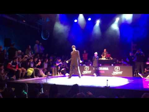 Juste Debout Spain 2016 Andrey Stylez & Nastya BFF hip hop preselection