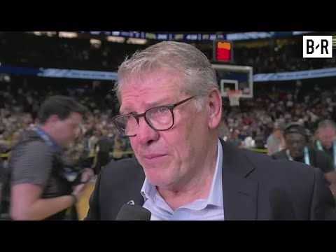 Geno Auriemma Emotional After UConn Wins the National Championship | 2025 March Madness
