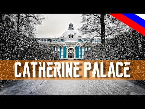 Catherine Palace in Winter, Pushkin, St. Petersburg, Екатерининский дворец | Russia Travel Vlog