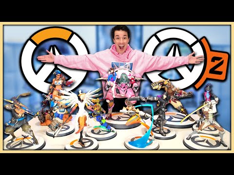 I COLLECTED EVERY OVERWATCH STATUE