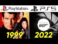 Evolution Of JAMES BOND 007 PlayStation Games 1999 2022