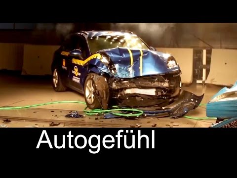 Porsche Macan 2015 crash test 5/5 stars - Autogefühl