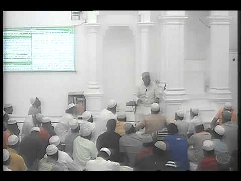 Bayan programme for Gents by Ash sheikh Umar (Inaami)