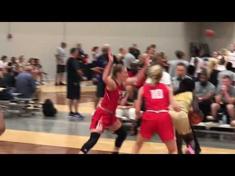 2019 Alyza Winston (Michigan Crossover/Muskegon) started the game scoring and never stopped ending